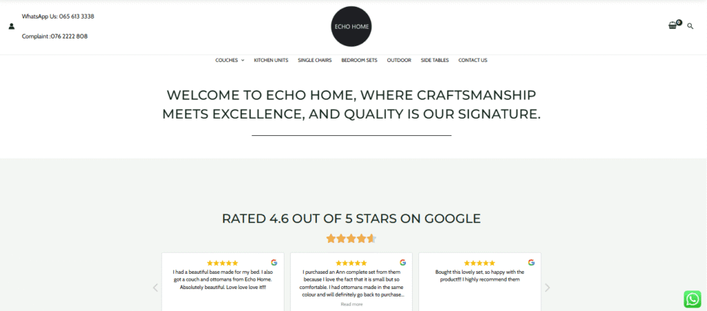 Echo Home Online Store